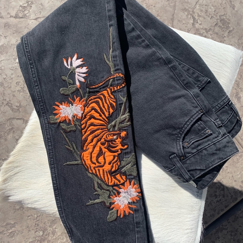 Mom/moto jungle fresh jeans